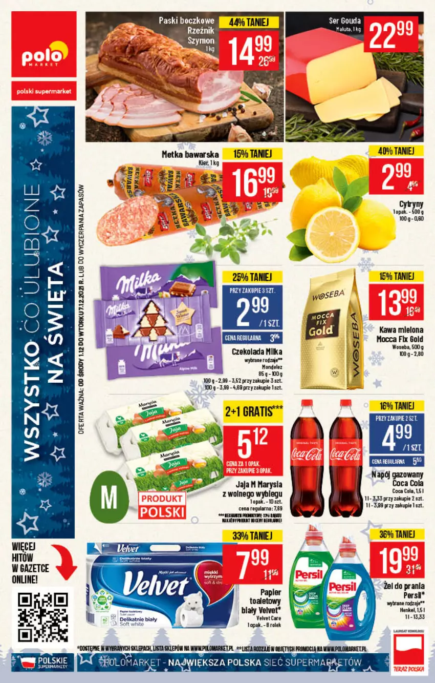 Gazetka promocyjna PoloMarket - Gazetka pomocyjna - ważna 01.12 do 07.12.2021 - strona 74 - produkty: Czekolada, Gra, Jaja, Kawa, Kawa mielona, Napój, Napój gazowany, Velvet