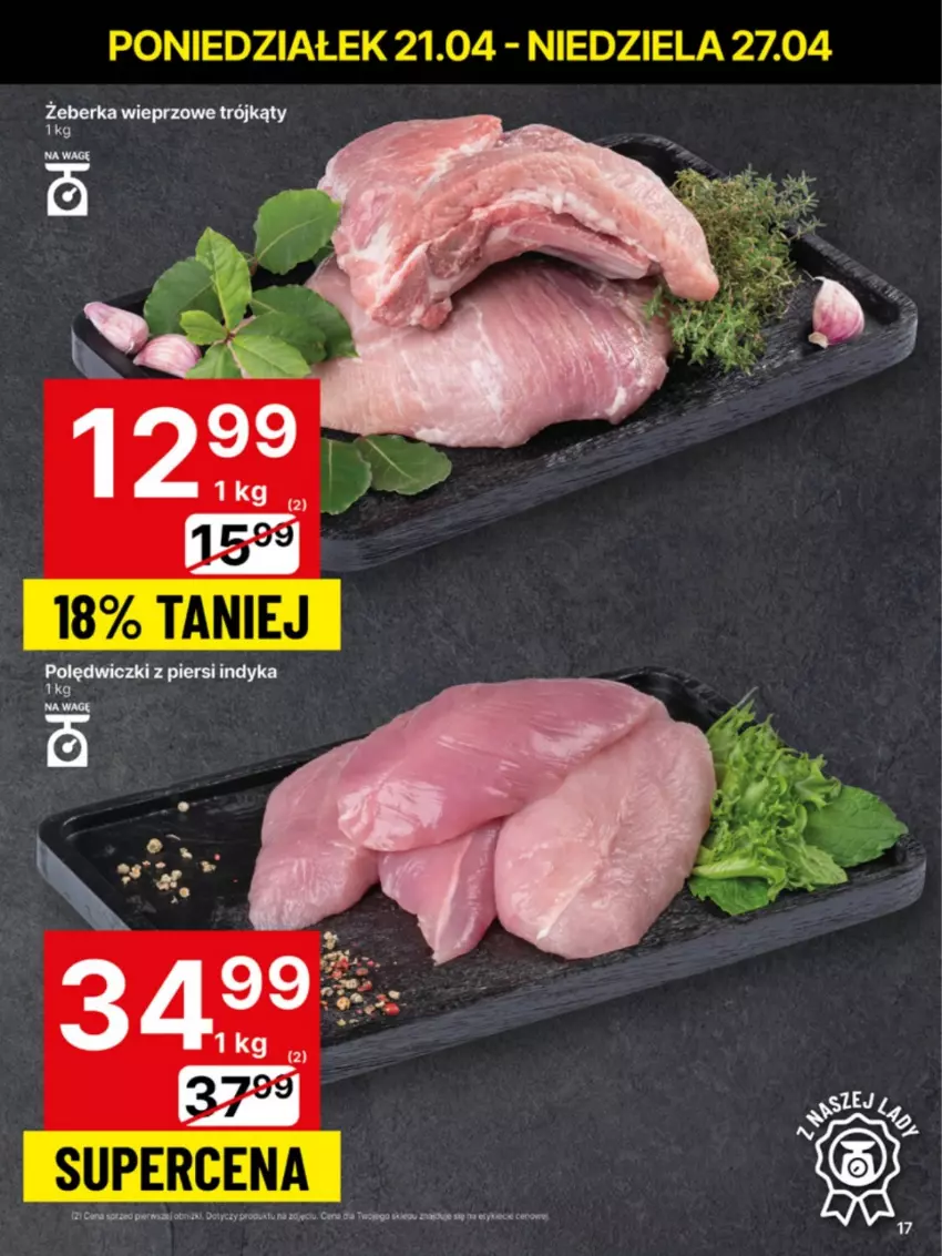 Gazetka promocyjna Delikatesy Centrum - Franczyza DC17 Poniedziałek - ważna 21.04 do 27.04.2025 - strona 17