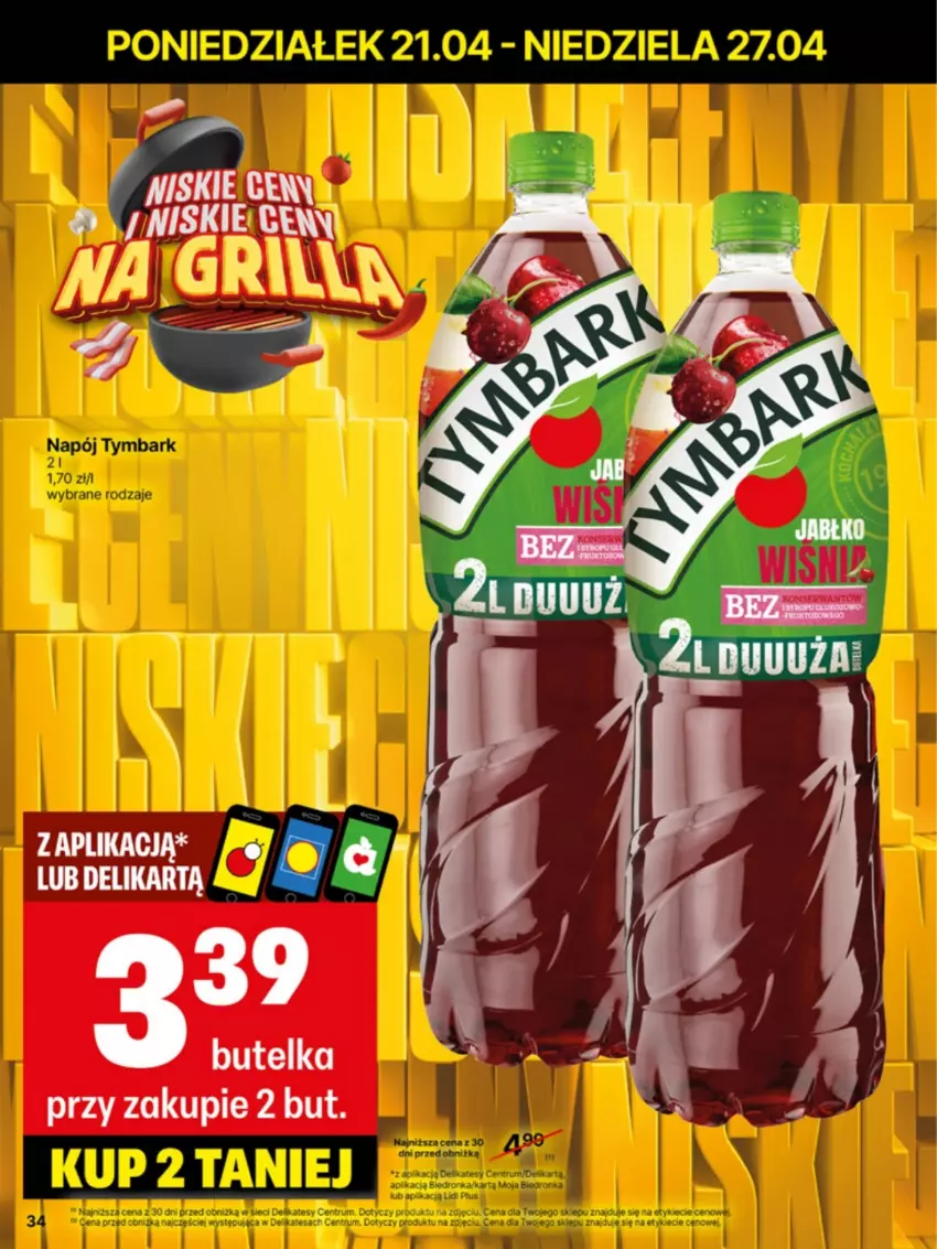 Gazetka promocyjna Delikatesy Centrum - Franczyza DC17 Poniedziałek - ważna 21.04 do 27.04.2025 - strona 34