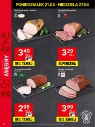 Gazetka promocyjna Delikatesy Centrum - Franczyza DC17 Poniedziałek - Gazetka - ważna od 27.04 do 27.04.2025 - strona 18 - produkty: Szynka, Obraz
