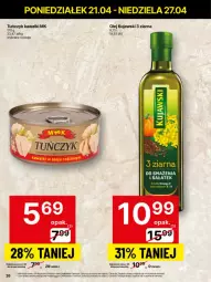 Gazetka promocyjna Delikatesy Centrum - Franczyza DC17 Poniedziałek - Gazetka - ważna od 27.04 do 27.04.2025 - strona 26 - produkty: Kujawski, Ryż, Rum, Kawa, Sałat, Tuńczyk, Olej