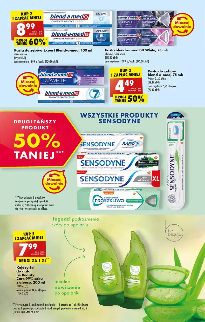 Gazetka promocyjna Biedronka - W tym tygodniu - ważna 11.07 do 16.07.2022 - strona 43 - produkty: Be Be, Blend-a-Med, Fa, Pasta do zębów, Rama, Sensodyne, Sok