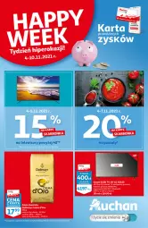 Gazetka promocyjna Auchan - Skarbonka #44 - Gazetka - ważna od 10.11 do 10.11.2021 - strona 1 - produkty: LED TV, Rum, Gry, Gra, Kawa ziarnista, Telewizory, Dallmayr, Kawa, Procesor, Telewizor, Intel, LG