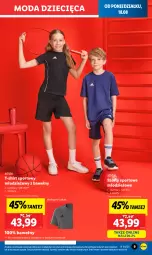 Gazetka promocyjna Lidl - GAZETKA - Gazetka - ważna od 23.08 do 23.08.2025 - strona 11 - produkty: Por, Szorty, T-shirt, Adidas, Sport, Moda, Dzieci