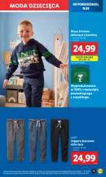Gazetka promocyjna Lidl - GAZETKA - Gazetka - ważna od 23.08 do 23.08.2025 - strona 15 - produkty: Dres, Moda, Dzieci, Bluza, Bluza dresowa