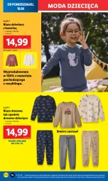 Gazetka promocyjna Lidl - GAZETKA - Gazetka - ważna od 23.08 do 23.08.2025 - strona 18 - produkty: Dres, Moda, Dzieci, Spodnie, Bluza, Spodnie dresowe, Bluza dresowa