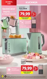 Gazetka promocyjna Lidl - GAZETKA - Gazetka - ważna od 23.08 do 23.08.2025 - strona 44 - produkty: Silvercrest, Czajnik elektryczny, Czajnik, Kuchnia, Toster