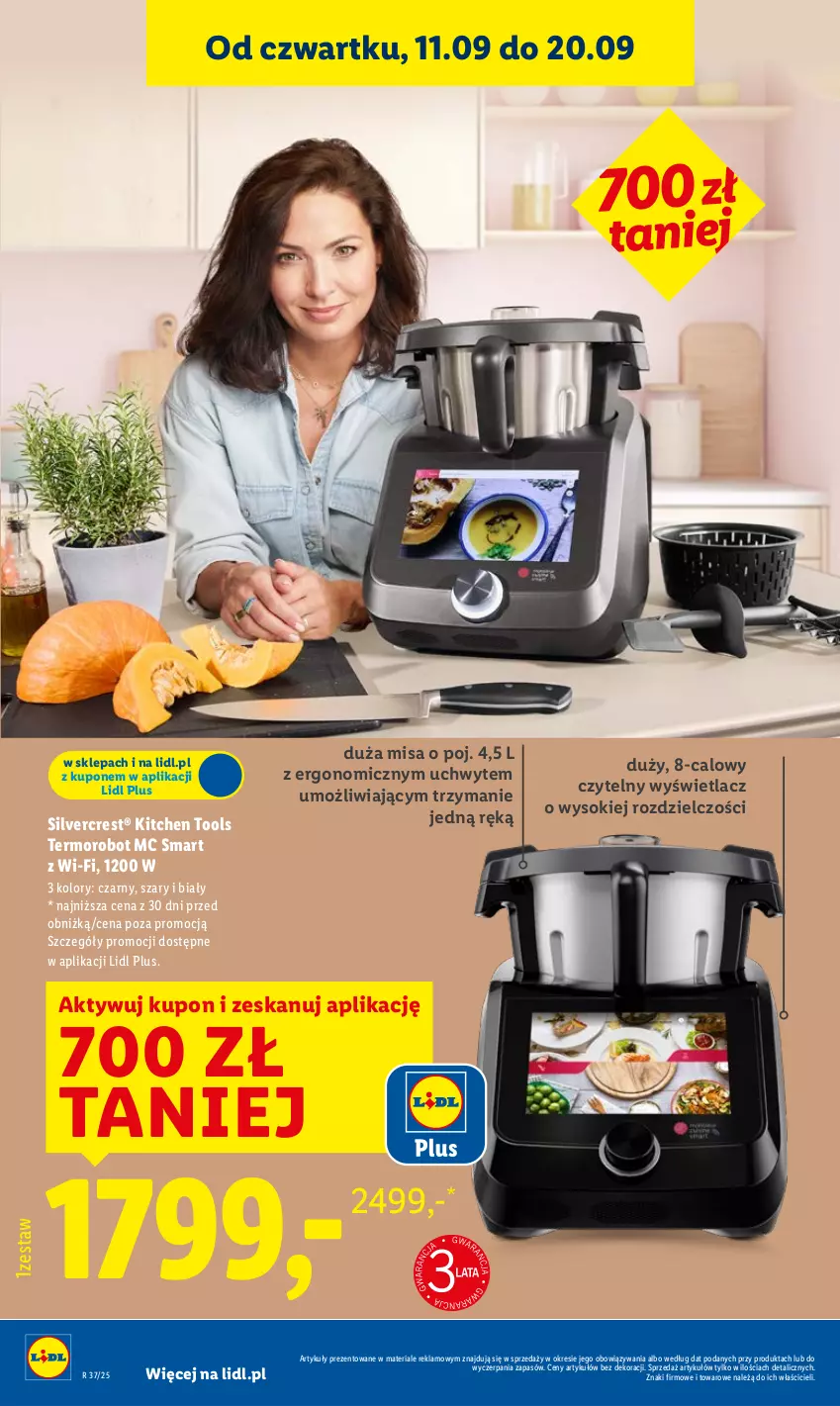 Gazetka promocyjna Lidl - GAZETKA - ważna 11.09 do 13.09.2025 - strona 16 - produkty: Robot, Silvercrest, Sok