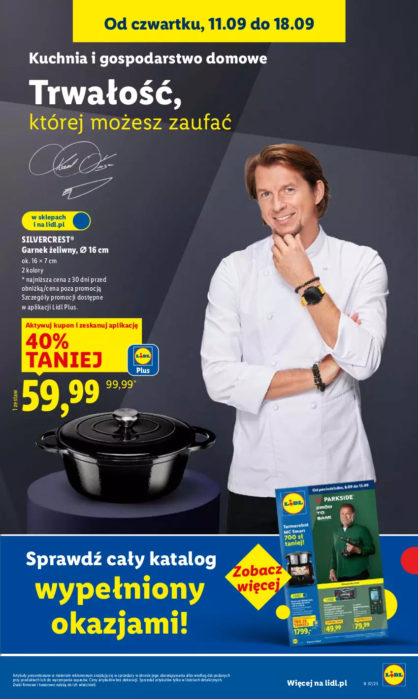 Gazetka promocyjna Lidl - GAZETKA - ważna 11.09 do 13.09.2025 - strona 17 - produkty: Fa, Garnek, Kuchnia, Silvercrest