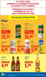 Gazetka promocyjna Lidl - GAZETKA - Gazetka - ważna od 13.09 do 13.09.2025 - strona 36 - produkty: Piwa, Ser, Gin, Desperados, Mango