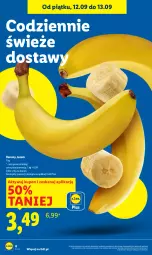 Gazetka promocyjna Lidl - GAZETKA - Gazetka - ważna od 13.09 do 13.09.2025 - strona 6 - produkty: Banany