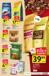 Gazetka promocyjna Intermarche - Gazetka Intermarche - Gazetka - ważna od 31.08 do 31.08.2022 - strona 27 - produkty: Kawa ziarnista, Kawa mielona, Kawa, Prima, Apteka, Woseba, Herbata