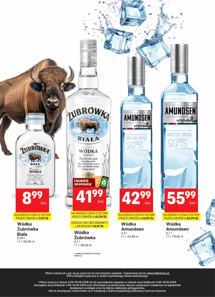 Gazetka promocyjna Delikatesy Centrum - Delibarek DC36-DC37 - ważna 03.09 do 16.09.2026 - strona 8 - produkty: Amundsen, Rama, Rum, Tran, Wódka
