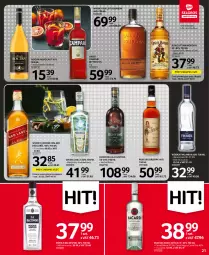 Gazetka promocyjna Selgros - Oferta spożywcza - Gazetka - ważna od 19.01 do 19.01.2022 - strona 21 - produkty: Rum, Gin, Gra, Captain Morgan, Advocaat, Bourbon, Finlandia, Johnnie Walker, Lack, Bacardi, Wódka, Bulleit Bourbon, Whisky, Likier