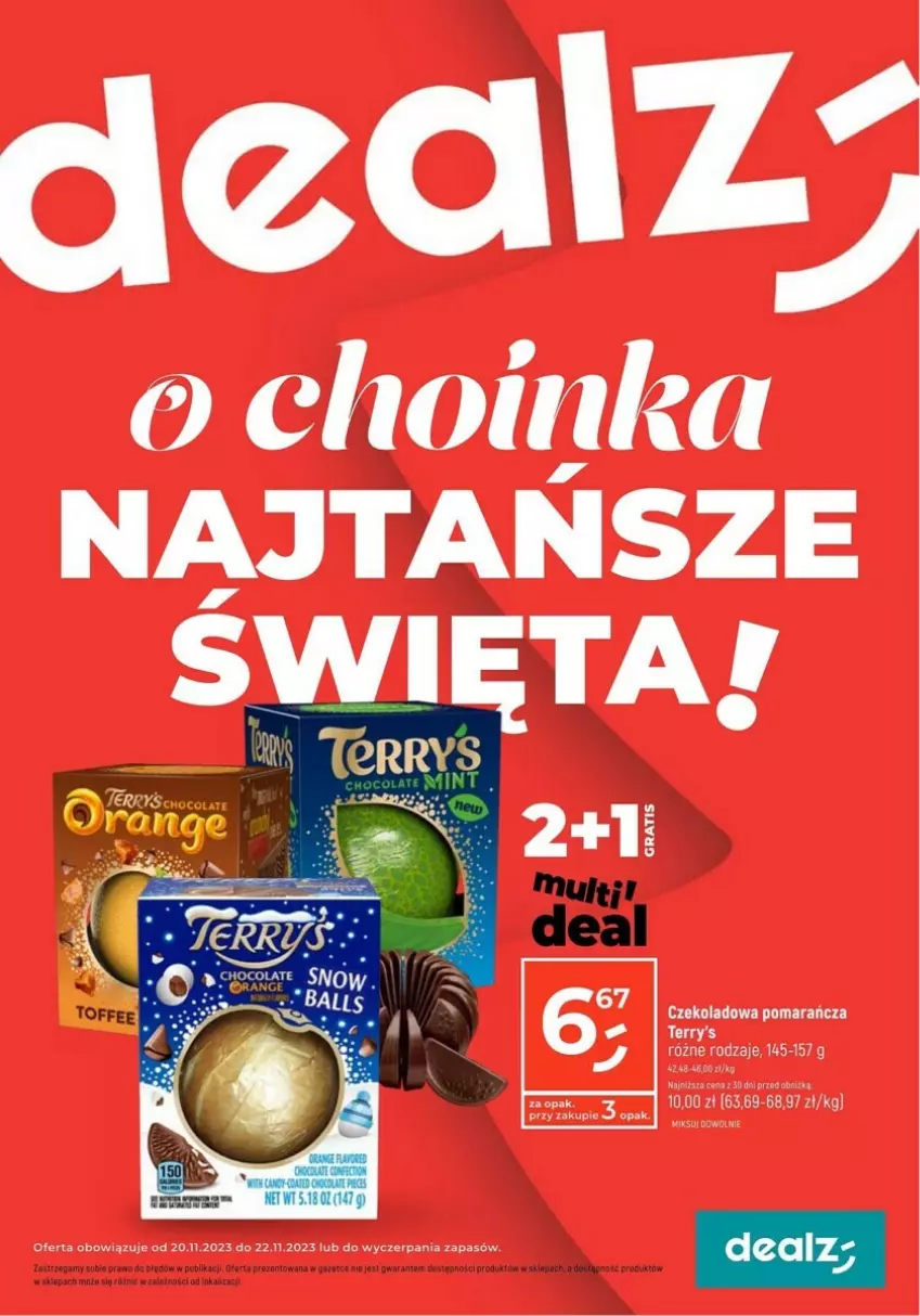 Gazetka promocyjna Dealz - ważna 20.11 do 22.11.2023 - strona 1