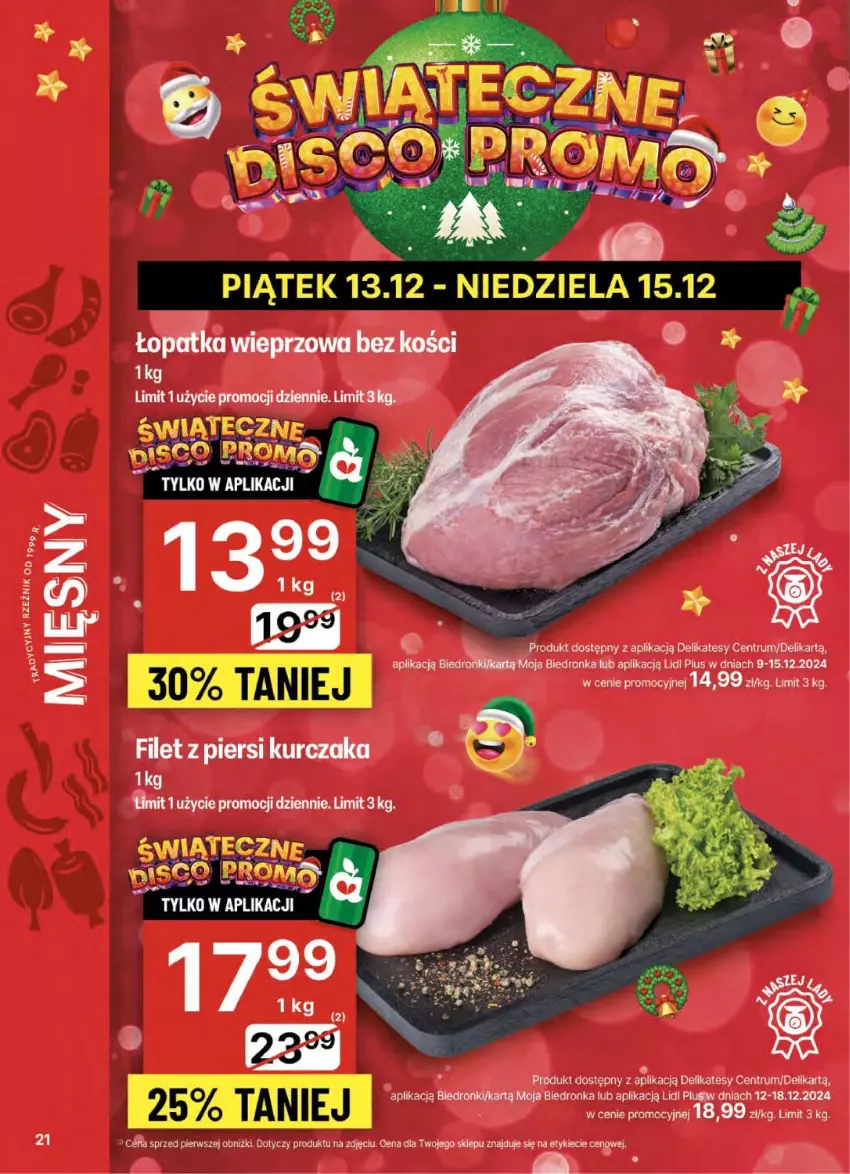 Gazetka promocyjna Delikatesy Centrum - NOWA GAZETKA Delikatesy Centrum od 12 grudnia! 12-18.12.2024 - ważna 12.12 do 18.12.2024 - strona 21 - produkty: Dron, Filet z piersi kurczaka, Koc, Kurczak, Rum