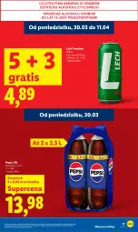 Gazetka promocyjna Lidl - Gazetka ważna od 30.03 do 1.04 - Gazetka - ważna od 01.04 do 01.04.2026 - strona 17 - produkty: Piwa, Gra, Pepsi, Lech Premium