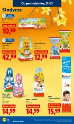 Gazetka promocyjna Lidl - Gazetka ważna od 30.03 do 1.04 - Gazetka - ważna od 01.04 do 01.04.2026 - strona 50 - produkty: Czekolada, Kinder