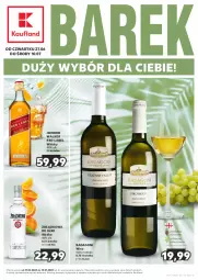 Gazetka promocyjna Kaufland - Barek Kauflandu - Gazetka - ważna od 10.07 do 10.07.2024 - strona 1 - produkty: Johnnie Walker, Wódka, Whisky, Wino