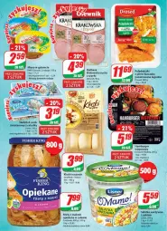 Gazetka promocyjna Dino - Gazetka - Gazetka - ważna od 17.01 do 17.01.2023 - strona 16 - produkty: Mięso w galarecie, Hamburger, Burger, Kluski na parze, Woda, Gala, Kiełbasa, Olewnik, Mięso, HP