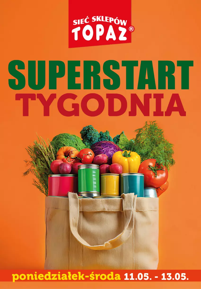 Gazetka promocyjna Topaz - Gazetka - ważna 11.05 do 13.05.2026 - strona 1