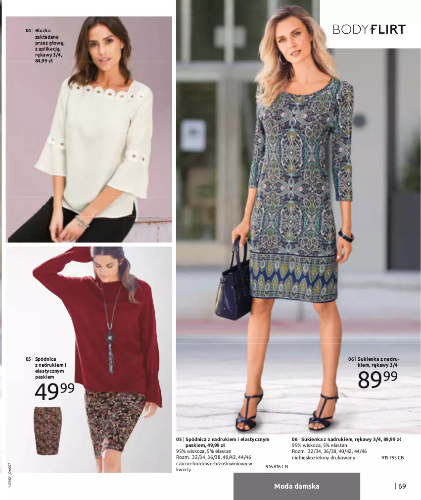 Gazetka promocyjna Bonprix - Nowy rok, nowy look! - ważna 01.01 do 04.07.2021 - strona 71 - produkty: Moda, Spódnica, Sukienka