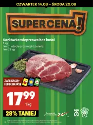 Gazetka promocyjna Delikatesy Centrum - Franczyza DC33 Czwartek - Gazetka - ważna od 20.08 do 20.08.2025 - strona 3 - produkty: Rum, Karkówka wieprzowa, Dron
