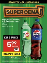 Gazetka promocyjna Delikatesy Centrum - Franczyza DC33 Czwartek - Gazetka - ważna od 20.08 do 20.08.2025 - strona 8 - produkty: Rum, Koc, 7up, Mirinda, Pepsi, Napój