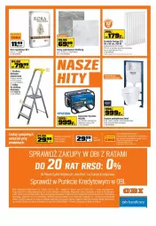 Gazetka promocyjna Obi - Gazetka OBI - Gazetka - ważna od 23.08 do 23.08.2022 - strona 20 - produkty: Grzejnik, Ser, Por, Drabina, Kora ogrodowa, Deska sedesowa, Półka, Gres