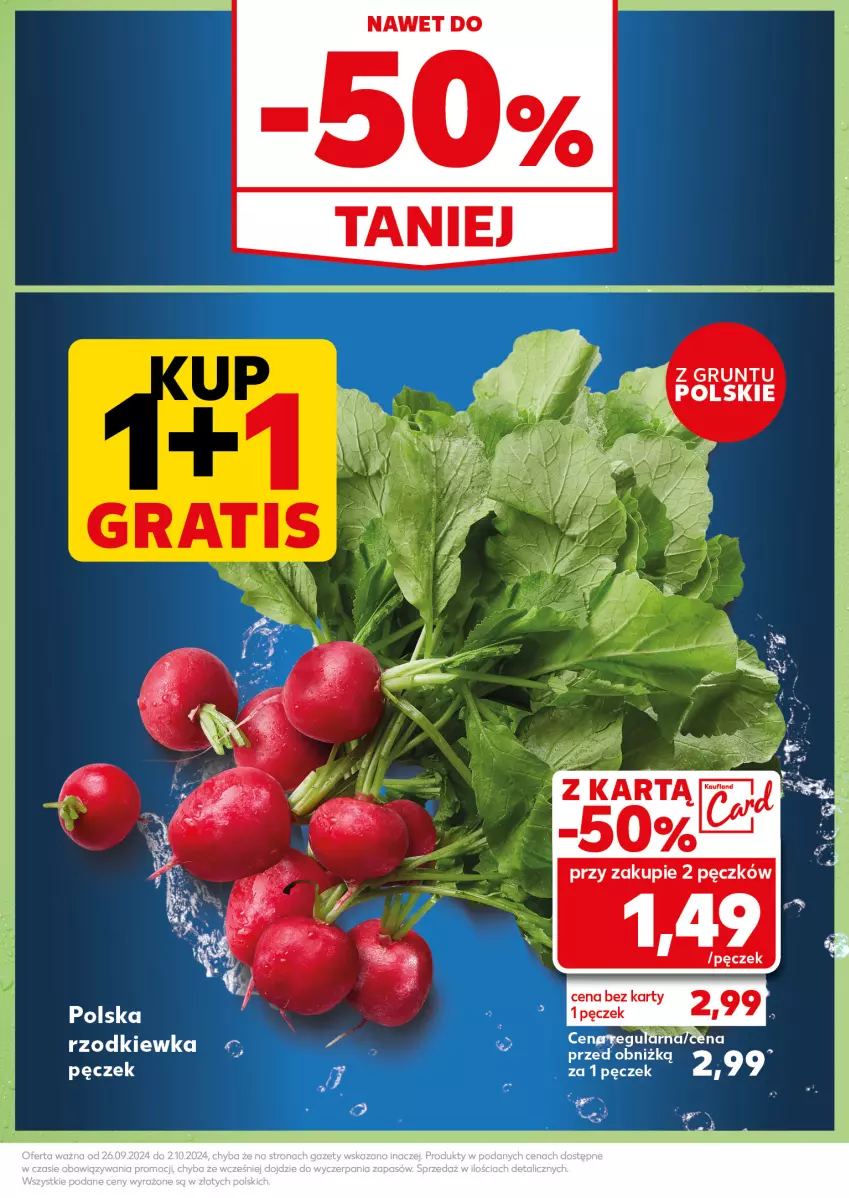 Gazetka promocyjna Kaufland - Kaufland - ważna 30.09 do 02.10.2024 - strona 11 - produkty: Rzodkiewka