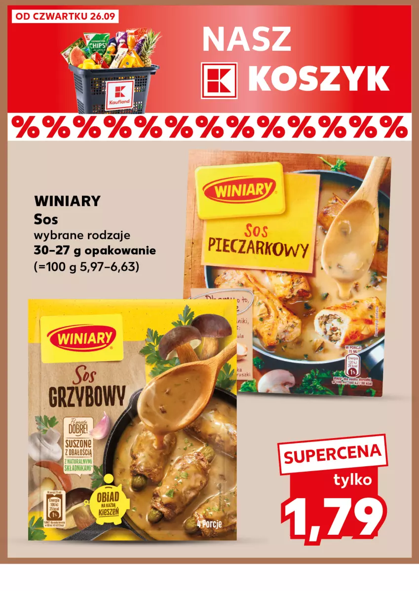 Gazetka promocyjna Kaufland - Kaufland - ważna 30.09 do 02.10.2024 - strona 30 - produkty: Piec, Sos, Winiary