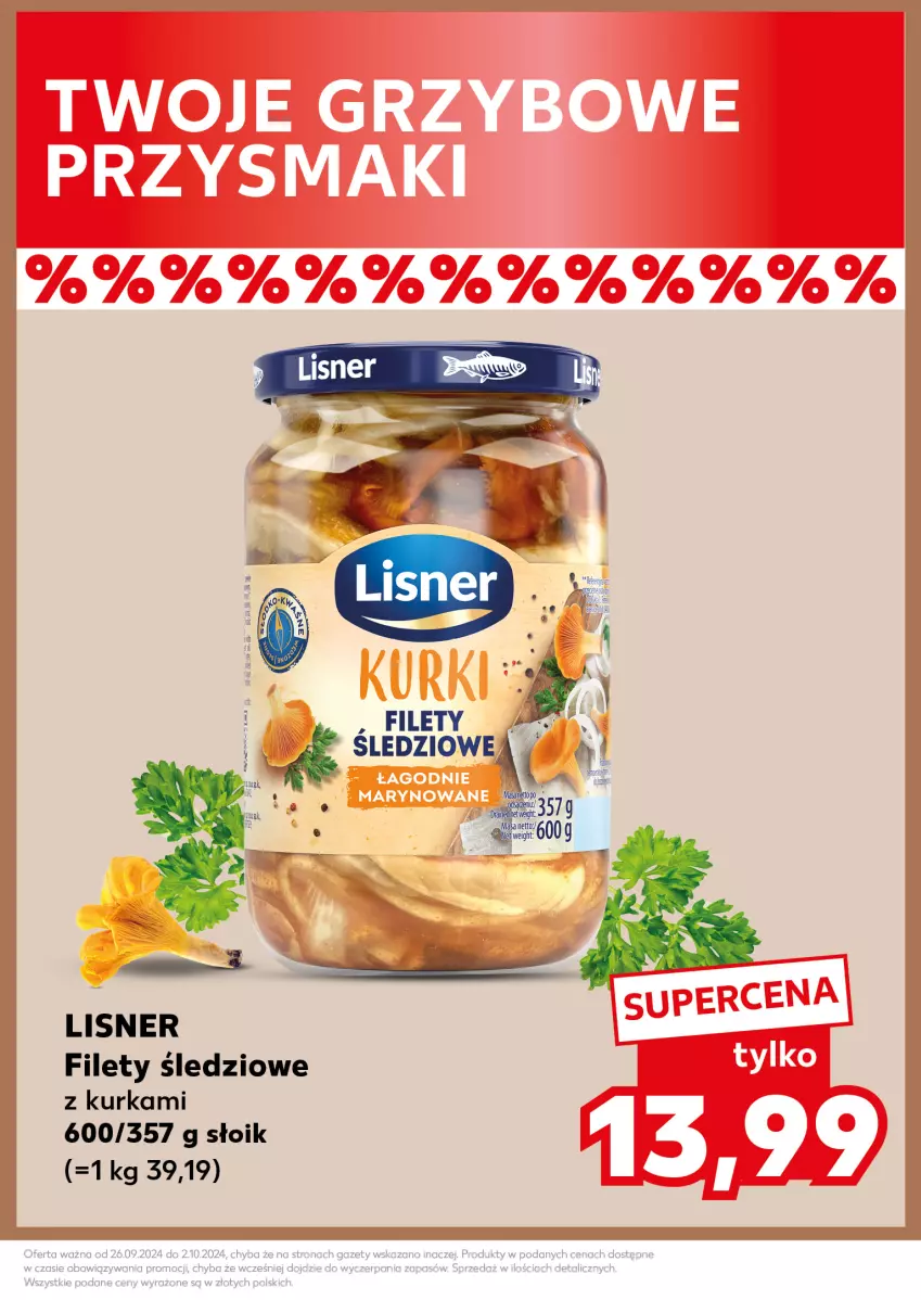 Gazetka promocyjna Kaufland - Kaufland - ważna 30.09 do 02.10.2024 - strona 31 - produkty: Lisner