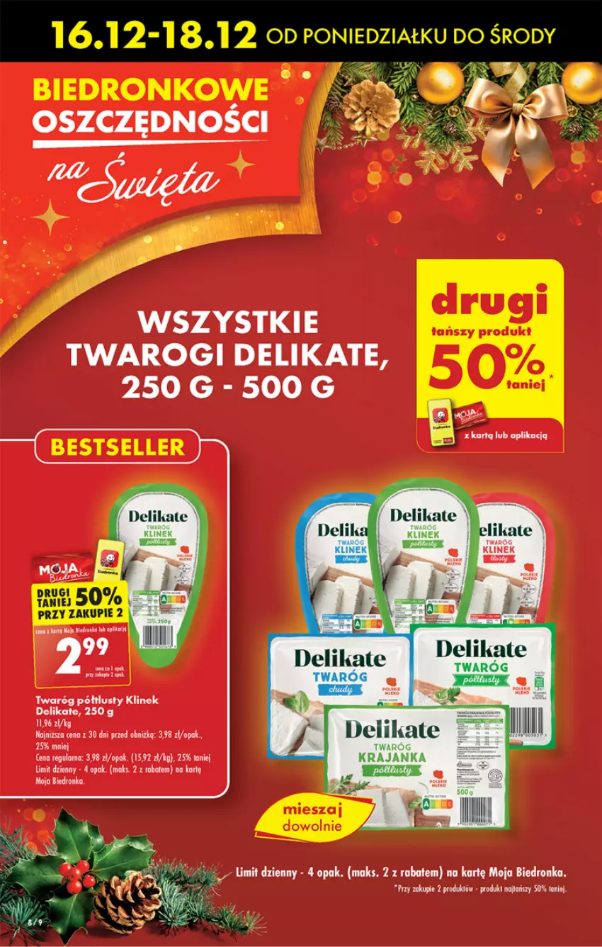 Gazetka promocyjna Biedronka - Od poniedzialku - ważna 16.12 do 21.12.2024 - strona 10 - produkty: Dron, Twaróg