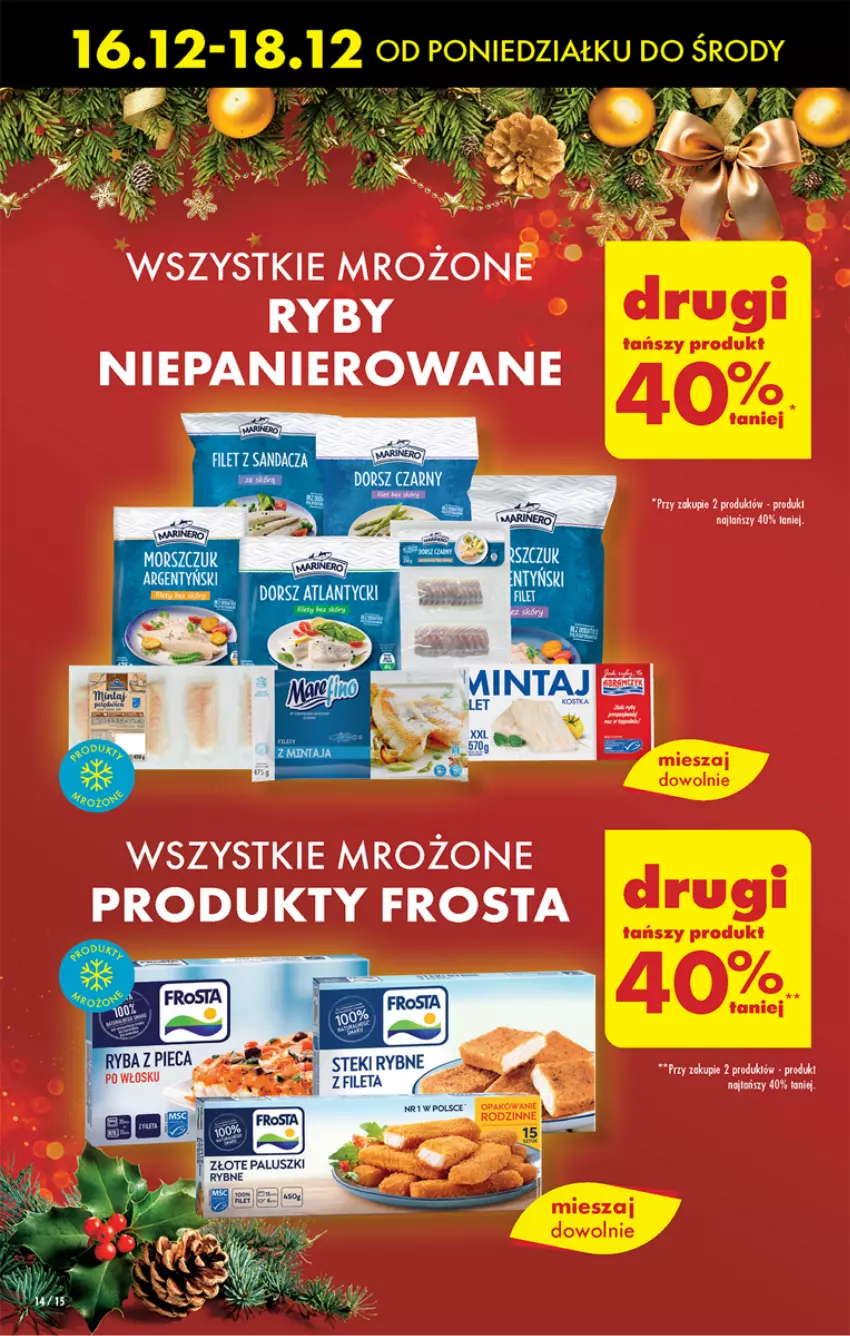 Gazetka promocyjna Biedronka - Od poniedzialku - ważna 16.12 do 21.12.2024 - strona 16 - produkty: Frosta, Gra