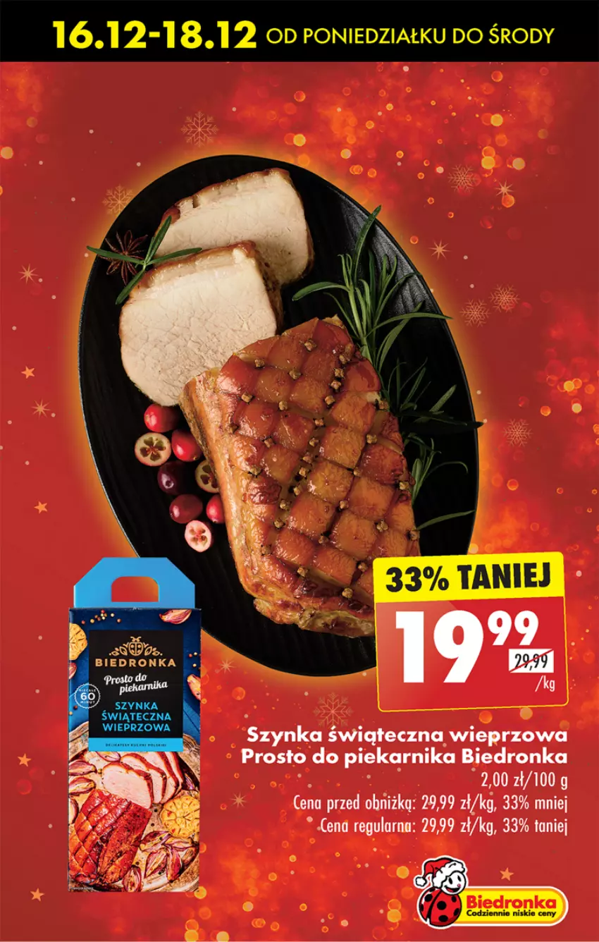 Gazetka promocyjna Biedronka - Od poniedzialku - ważna 16.12 do 21.12.2024 - strona 31 - produkty: Piekarnik, Szal