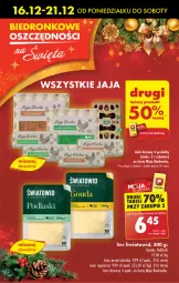 Gazetka promocyjna Biedronka - Od poniedzialku - Gazetka - ważna od 21.12 do 21.12.2024 - strona 8 - produkty: Ser, Jaja, Dron, Podlaski, Gouda