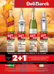 Gazetka promocyjna Delikatesy Centrum - DeliBarek DC47-DC48 - Gazetka - ważna od 01.12 do 01.12.2024 - strona 1 - produkty: Ser, Rum, Dron, Wódka, Stock, Whisky, Wino