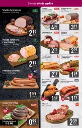 Gazetka promocyjna Stokrotka - Supermarket - Gazetka - ważna od 09.06 do 09.06.2021 - strona 4 - produkty: Polędwica, Warzywa, Sos, Sok, Sokołów, Kiełbasa krakowska, Parówki, Parówki z szynki, Kiełbasa podwawelska, Wawel, Duda, Szynka, Rolada, Indyk lux, Kaszanka, Kasza, Kiełbasa, Olewnik, HP