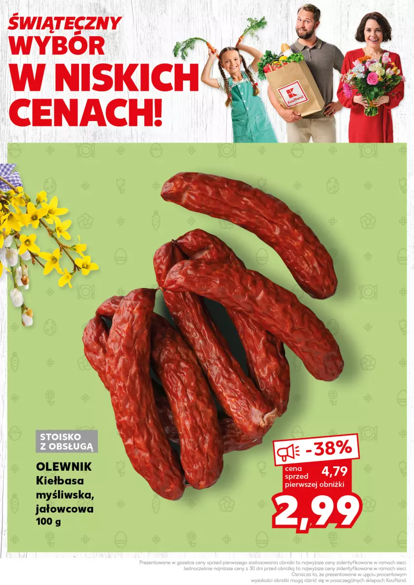 Gazetka promocyjna Kaufland - Kaufland - ważna 25.03 do 26.03.2024 - strona 6 - produkty: Kiełbasa, Olewnik