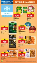 Gazetka promocyjna Lidl - GAZETKA - Gazetka - ważna od 16.07 do 16.07.2025 - strona 46 - produkty: Kurczak, Hummus, Mus, Burger, Kaszanka, Kasza, Gyros, Cordon Bleu, Lisner