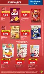 Gazetka promocyjna Lidl - GAZETKA - Gazetka - ważna od 16.07 do 16.07.2025 - strona 51 - produkty: Ser, Truskawki, Chipsy, Mango suszone, Chrupki, Pizza, Lay’s, Mango, Helio, Kokos, Fa