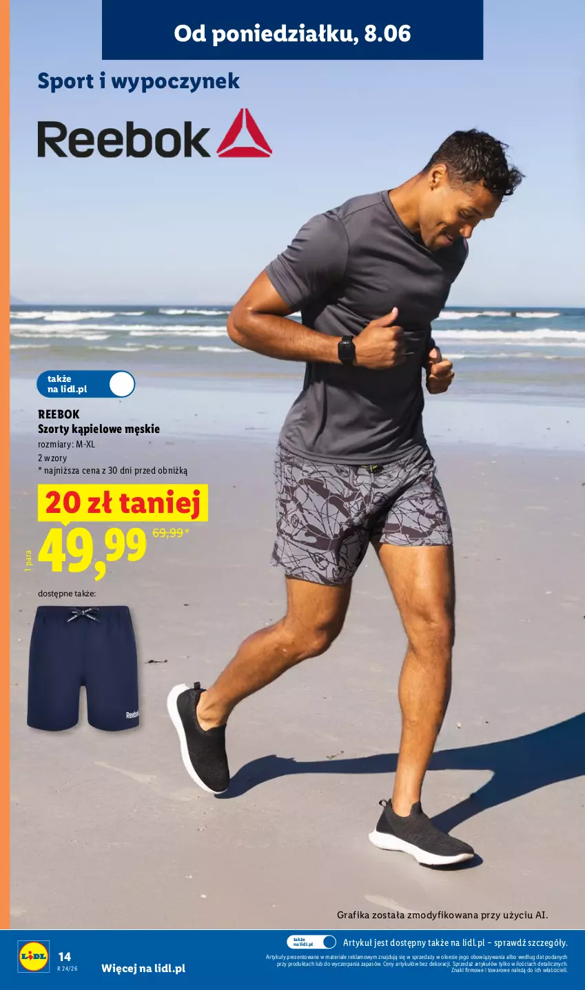 Gazetka promocyjna Lidl - Katalog ważny od 8.06 - ważna 08.06 do 13.06.2026 - strona 16 - produkty: Gra, Grafika, Por, Sport, Szorty