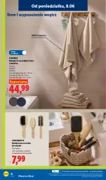 Gazetka promocyjna Lidl - Katalog ważny od 8.06 - Gazetka - ważna od 13.06 do 13.06.2026 - strona 18 - produkty: Ivar, Szczotka, Szczotka do włosów, Ręcznik