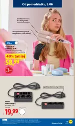 Gazetka promocyjna Lidl - Katalog ważny od 8.06 - Gazetka - ważna od 13.06 do 13.06.2026 - strona 19 - produkty: Top, Lokówka, Listwa, Fa