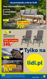 Gazetka promocyjna Lidl - Katalog ważny od 8.06 - Gazetka - ważna od 13.06 do 13.06.2026 - strona 27 - produkty: Ivar, Parasol, Fotel