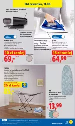 Gazetka promocyjna Lidl - Katalog ważny od 8.06 - Gazetka - ważna od 13.06 do 13.06.2026 - strona 37 - produkty: Silvercrest, Pokrowiec na deskę, Lack, Tefal, Vileda, Virtu, Suszarka, Pokrowiec, Suszarka na pranie, Parownica, Fa