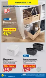 Gazetka promocyjna Lidl - Katalog ważny od 8.06 - Gazetka - ważna od 13.06 do 13.06.2026 - strona 38 - produkty: Kuchnia, Kosz, Pojemnik z pokrywką, Pojemnik, Pudełko, Mięta