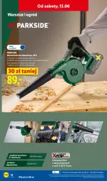 Gazetka promocyjna Lidl - Katalog ważny od 8.06 - Gazetka - ważna od 13.06 do 13.06.2026 - strona 42 - produkty: Parkside, Top, Ser, Rura, Ogród, Akumulator