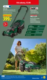 Gazetka promocyjna Lidl - Katalog ważny od 8.06 - Gazetka - ważna od 13.06 do 13.06.2026 - strona 43 - produkty: Parkside, Top, Ser, Kosiarka, Akumulator