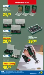 Gazetka promocyjna Lidl - Katalog ważny od 8.06 - Gazetka - ważna od 13.06 do 13.06.2026 - strona 49 - produkty: Parkside, Zestaw wierteł